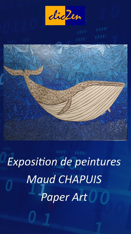 Affiche expo cliczen - Maud Chapuis