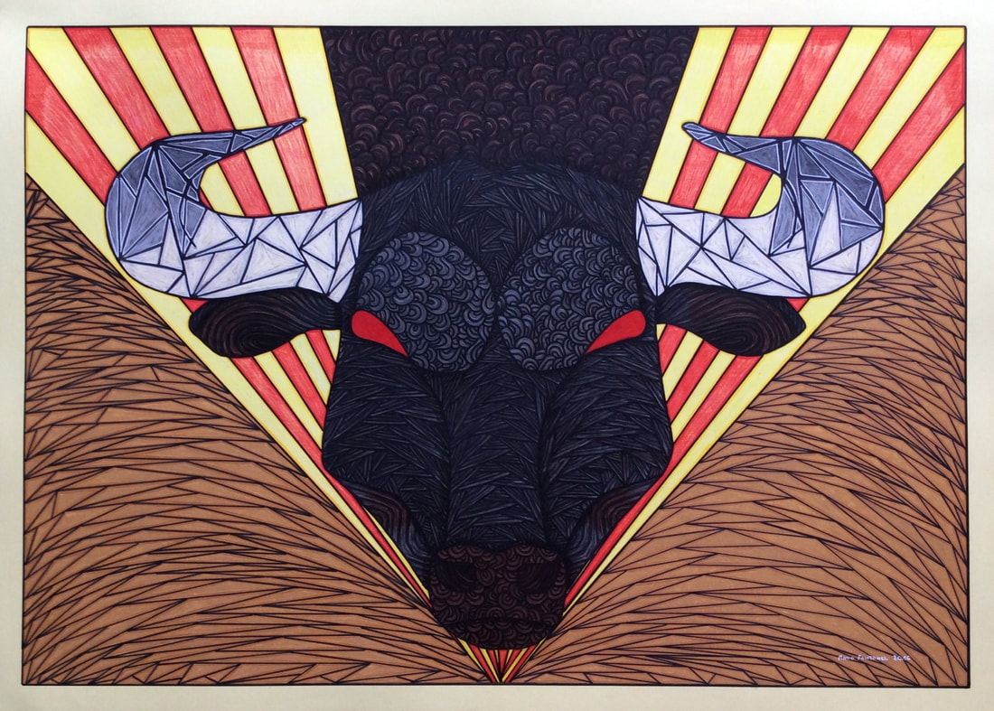 El Torok - World's Animals - Maud Chapuis Paper Art