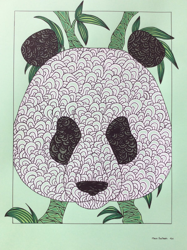 Pandak - World's Animals - Maud Chapuis Paper Art